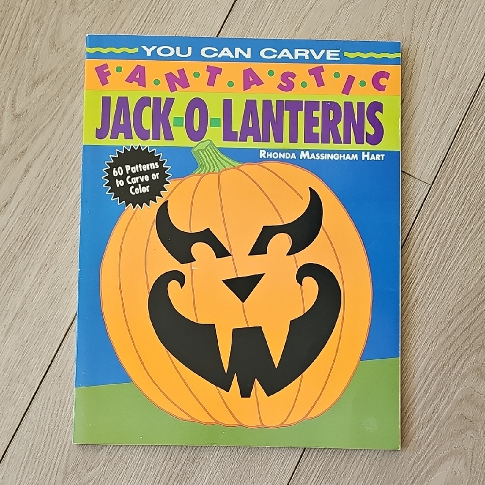 Vintage 80s Jack O‎ Lantern Carving Patterns